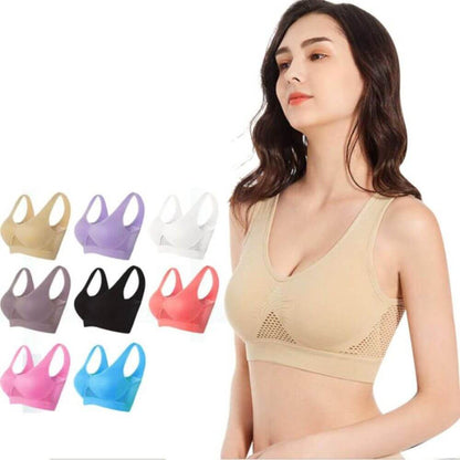 Atmungsaktiver Mesh-Sport-BH – Sofia