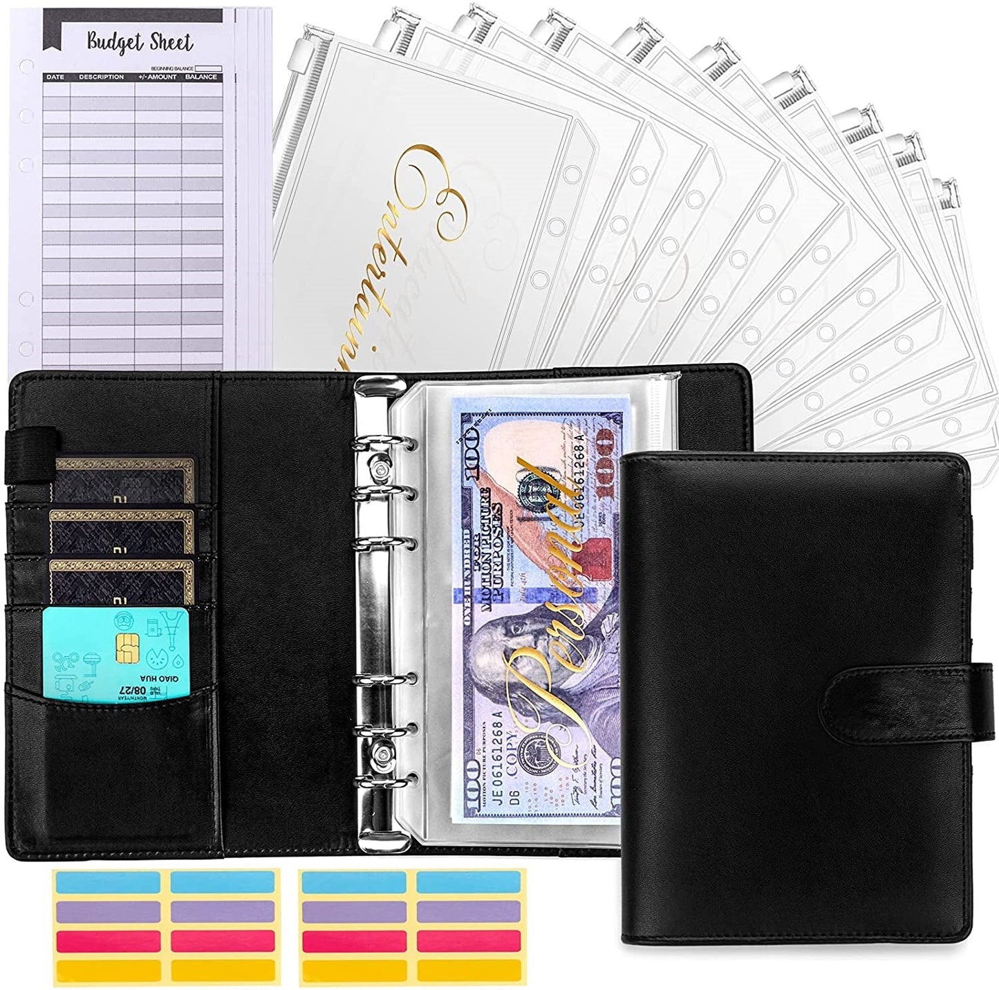 Budgetordner mit Cash-Umschlagsystem – BudgetPro