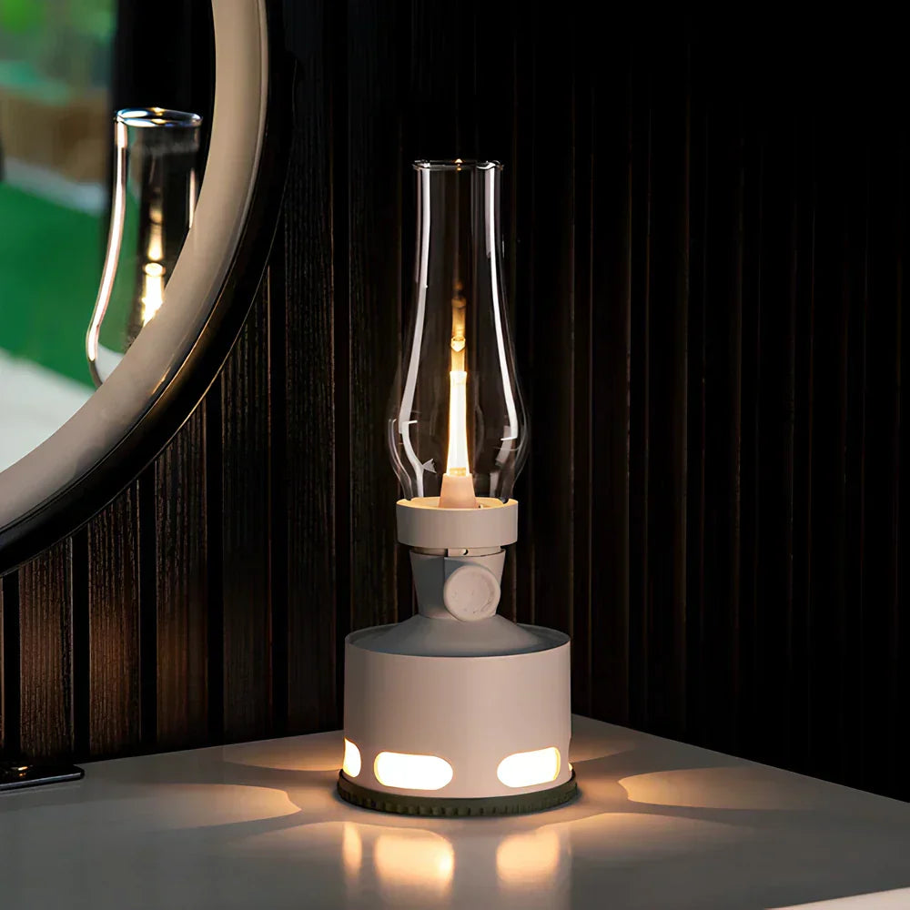 Wiederaufladbare Vintage LED Laterne - LumaLantern