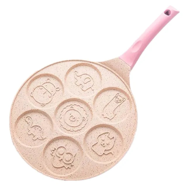 Tiermotiv-Pfanne für Kinderpfannkuchen mit Antihaftbeschichtung – 26 cm