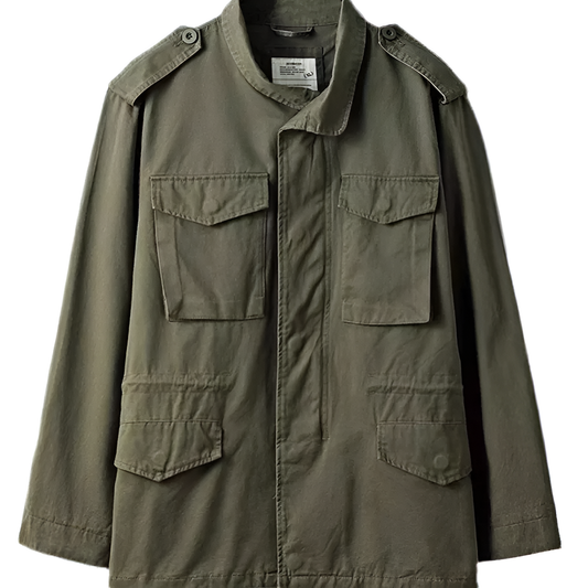 Herren Militärjacke mit praktischen Taschen – Enzo