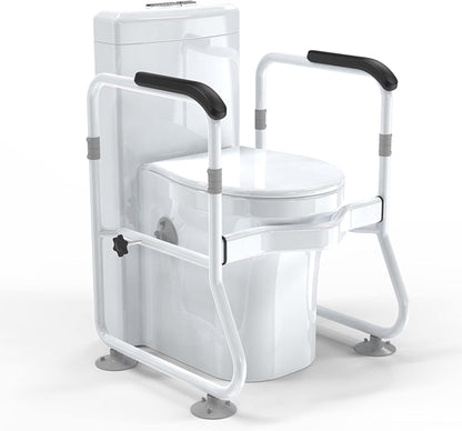 Verstellbarer Toilettensicherheitsrahmen und -stützen – Senvara
