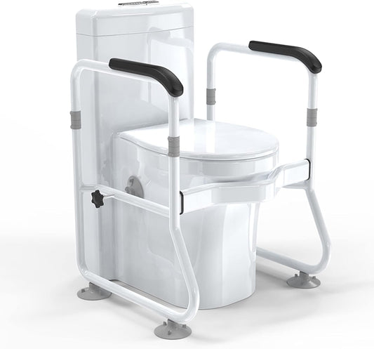 Verstellbarer Toilettensicherheitsrahmen und -stützen – Senvara