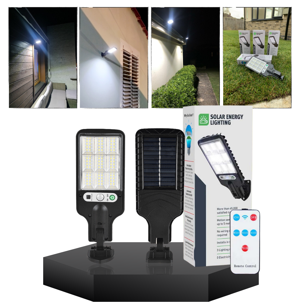 Solar-LED Außenlampe mit Bewegungssensor – Raylux Motion