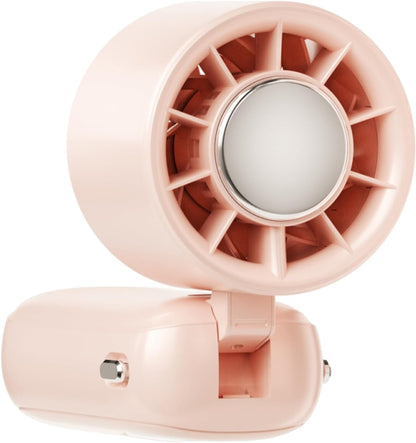 Tragbarer Faltbarer Handventilator mit LED-Anzeige 100 Geschwindigkeiten