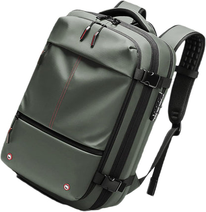 Luftstaubsauger-Rucksack – Erweiterbarer 60L wasserdichter Reisetasche mit Laptopfach – Trivora