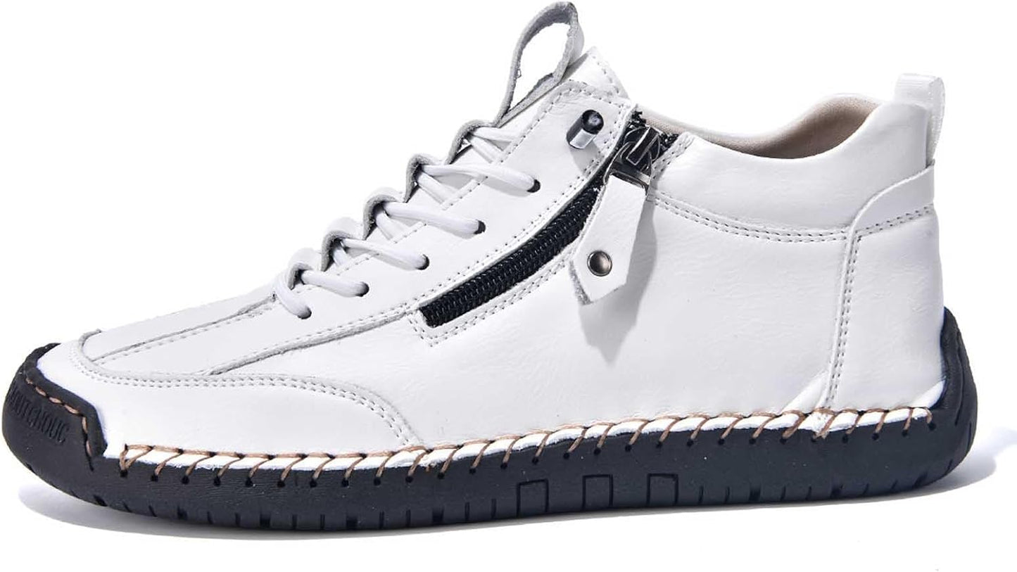 Leder Mid-Top Sneakerboots – Andreas Oktoberfest 2025