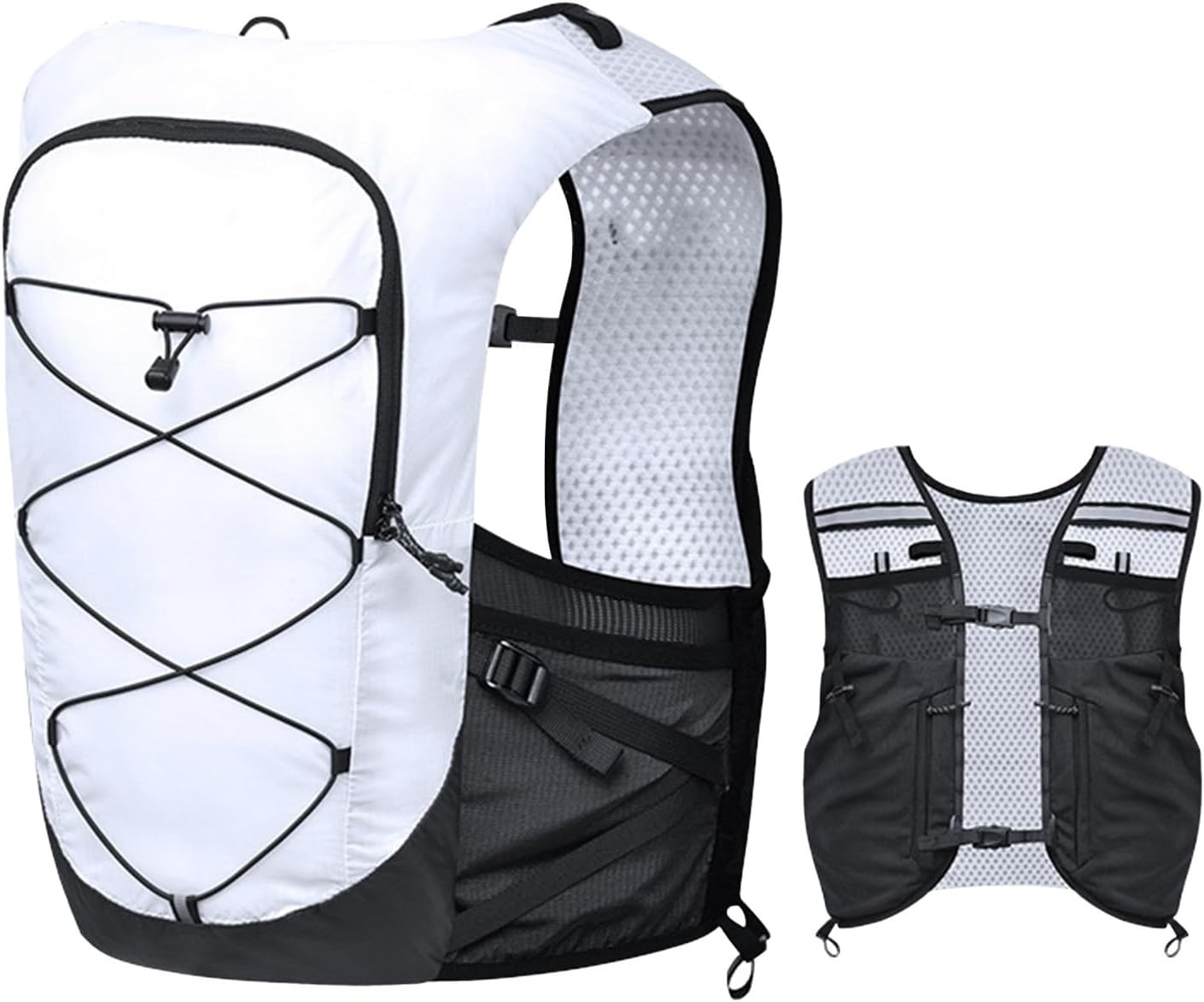 Laufweste Rucksack – Leichter Hydration Pack für Trails und Radfahren – Alvory