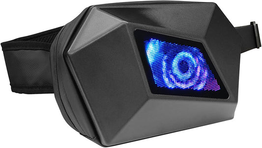 LED-Motorrad-Crossbody-Tasche mit programmierbarem Display – Nexora