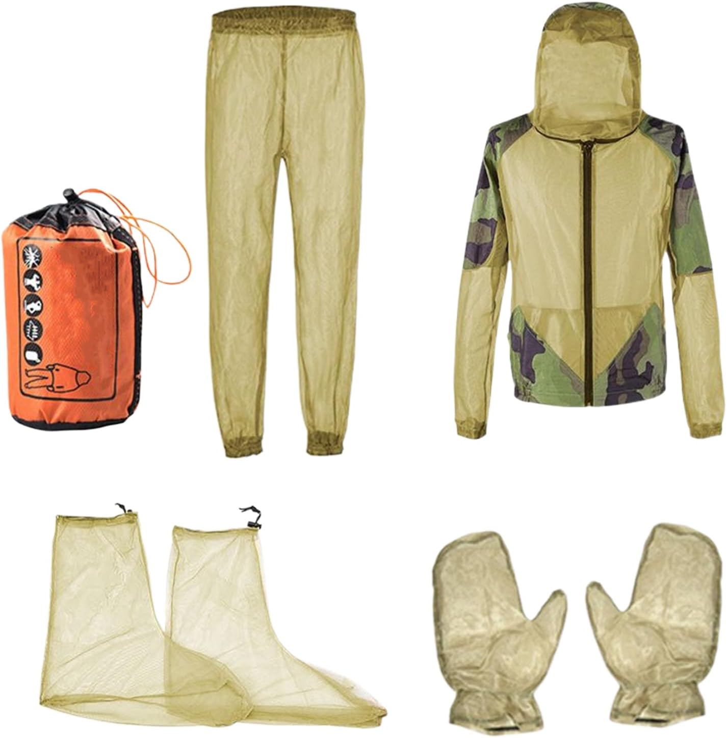 Schutzfliegenanzug mit Jacke, Hose und Handschuhen – Avenira