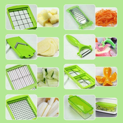 12-in-1 Multifunktionaler Gemüseschneider – SlicePro