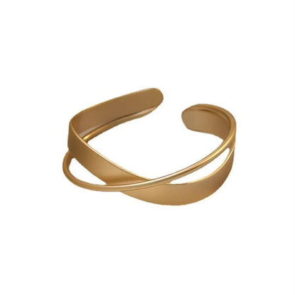 Mattgoldenes Unendlichkeitsarmband – Elisa