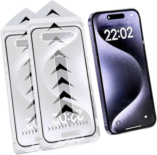 3-in-1 iPhone Bildschirmschutz - iShield Datenschutz