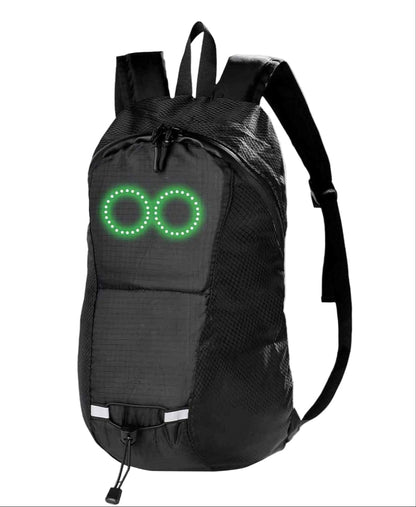 LED-Reise-Rucksack – Wasserdichter leuchtender Rucksack mit audio-responsivem Glühen – Nexora