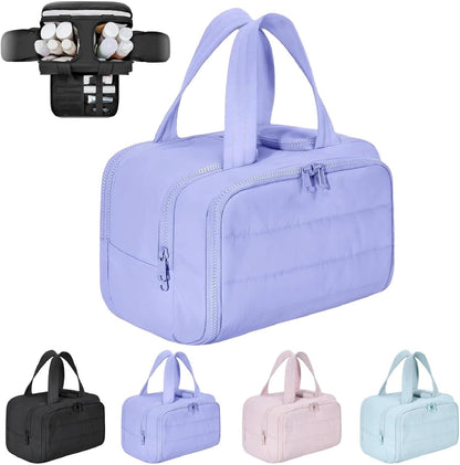 Reise-Kosmetiktasche – Große wasserdichte Kulturbeutel- und Make-up-Organizer (4-in-1) – Selvane