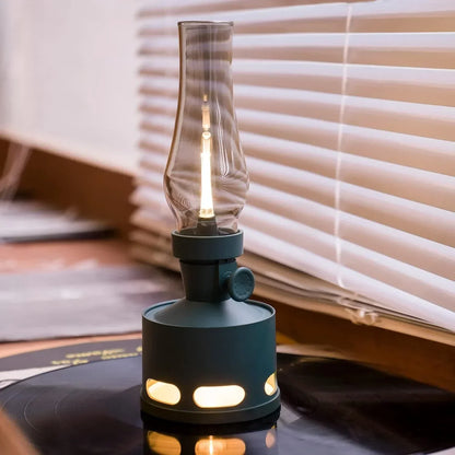Wiederaufladbare Vintage LED Laterne - LumaLantern