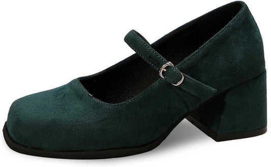 Wildleder Pumps mit Schnalle – Lena Oktoberfest 2025