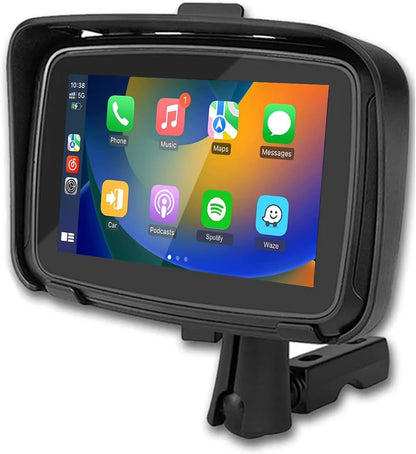 Tragbarer Motorradmonitor mit 5" (12,7 cm) IPS-Bildschirm – RideMate