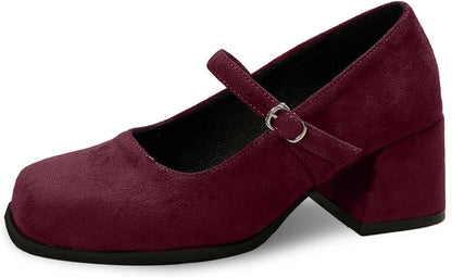 Wildleder Pumps mit Schnalle – Lena Oktoberfest 2025