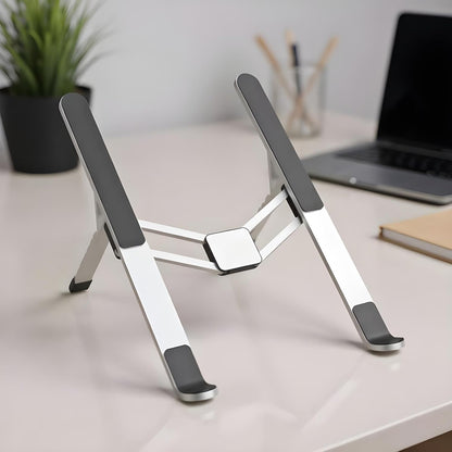 Verstellbarer Laptopständer – Faltbare Kühlhalterung für Notebooks für Büro und Reisen – Orvane