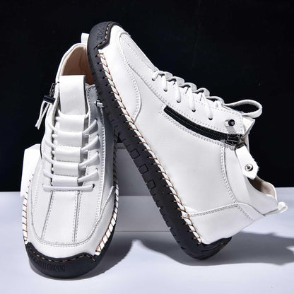 Leder Mid-Top Sneakerboots – Andreas Oktoberfest 2025