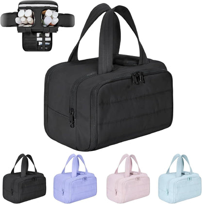 Reise-Kosmetiktasche – Große wasserdichte Kulturbeutel- und Make-up-Organizer (4-in-1) – Selvane