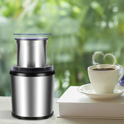 Elektrische Kaffee- und Gewürzmühle mit abnehmbarem Becher – BrewMate