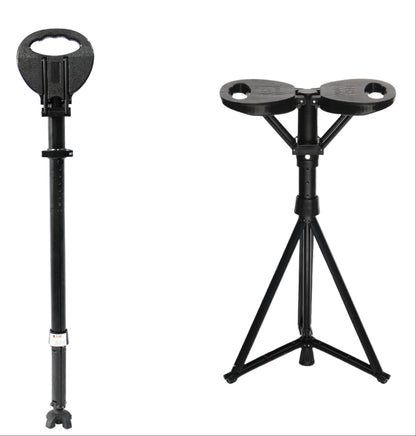 Klappstock mit Sitz – StepMate