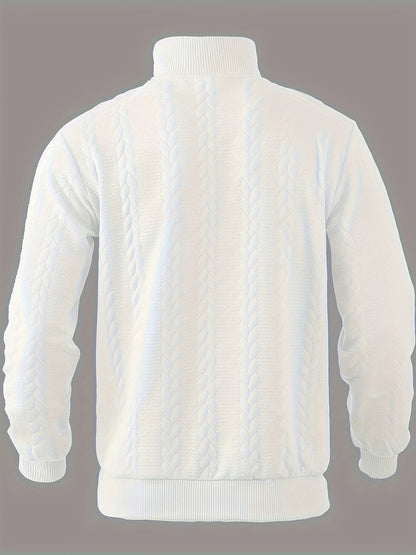 Vintage Herrenpullover mit Reißverschluss – Victor