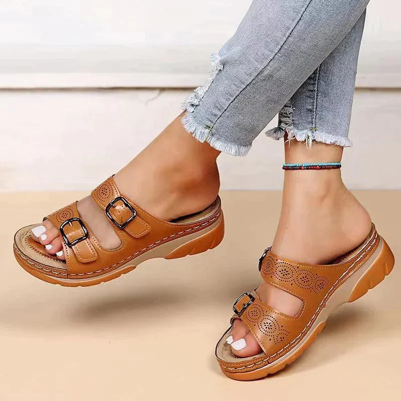 Orthopädische Komfortsandalen für Damen – Elena