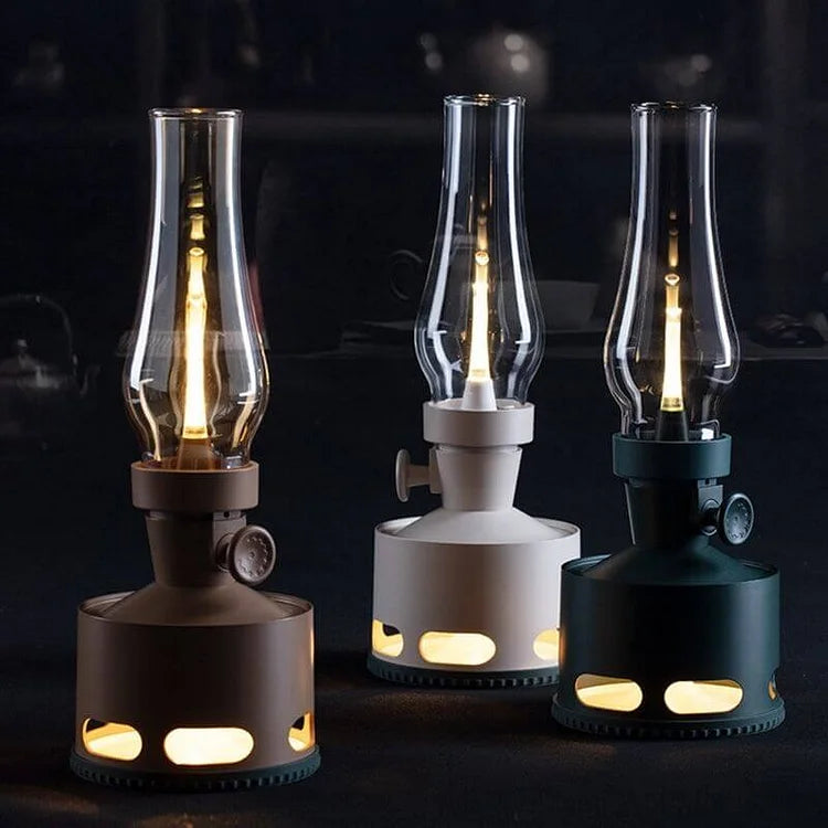 Wiederaufladbare Vintage LED Laterne - LumaLantern