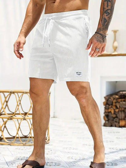 Sommerliche Herrenbadehose mit verstellbarem Taillenbund – Jens