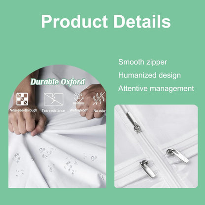 Brautkleid-Aufbewahrungsset in voller Länge – Staubdichte Brautkleid-Hülle