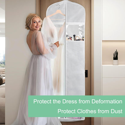 Brautkleid-Aufbewahrungsset in voller Länge – Staubdichte Brautkleid-Hülle