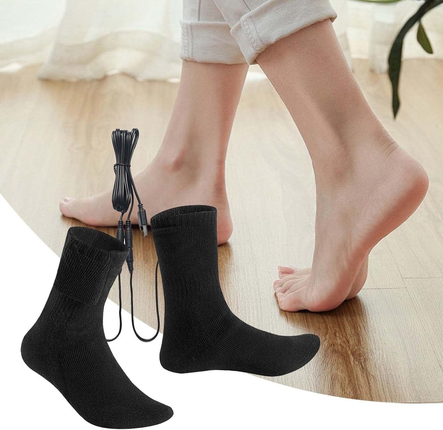 USB beheizte Socken für kaltes Wetter – 1+1 GRATIS – Jorven