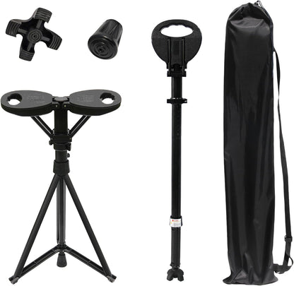Klappstock mit Sitz – StepMate