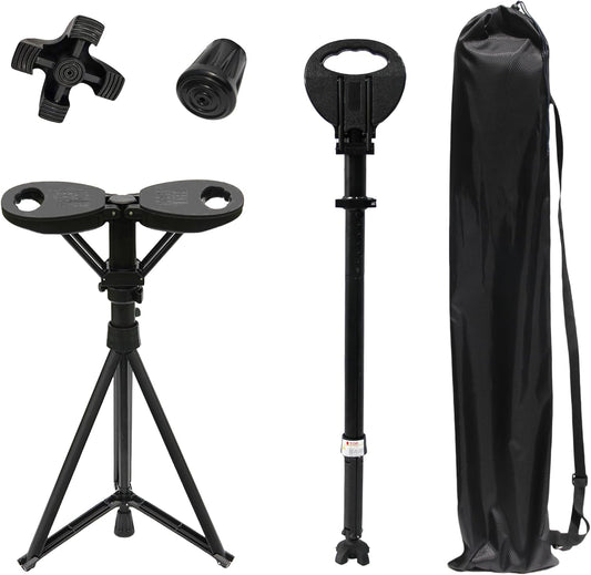 Klappstock mit Sitz – StepMate
