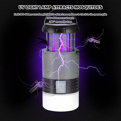 Solarbetriebene Fliegenfalle mit UV-Lampe – Zynora