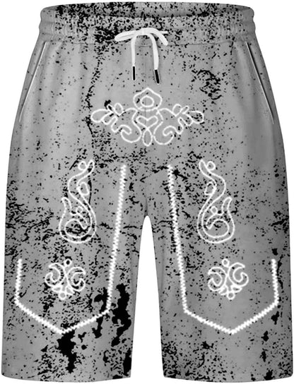 Herren-Shorts mit Used-Look & Oktoberfest-Print – SeppShorts Oktoberfest 2025