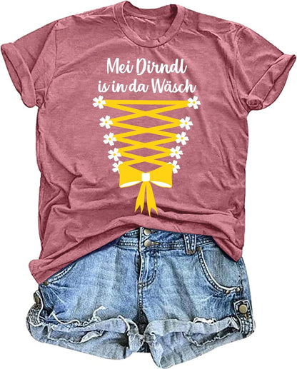 Damen Kostüm T-Shirt – Greta Oktoberfest 2025