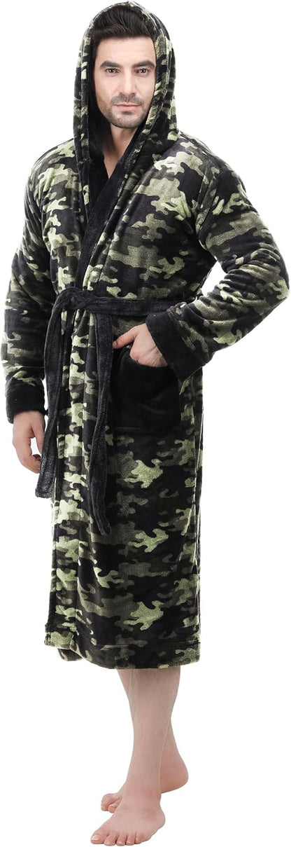 Comfortabele Heren Fleece Badjas - Harry