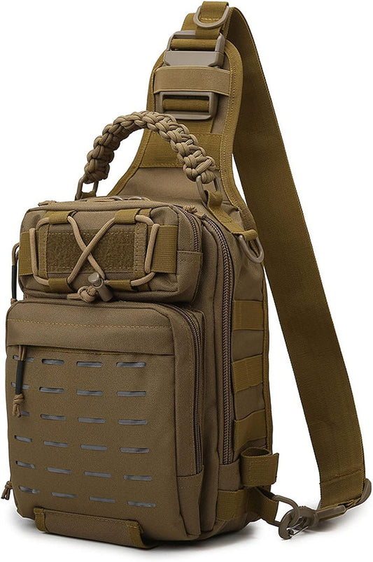 Angel Sling Tasche mit Multi-Taschen für die Angelgeräteaufbewahrung – Arvion