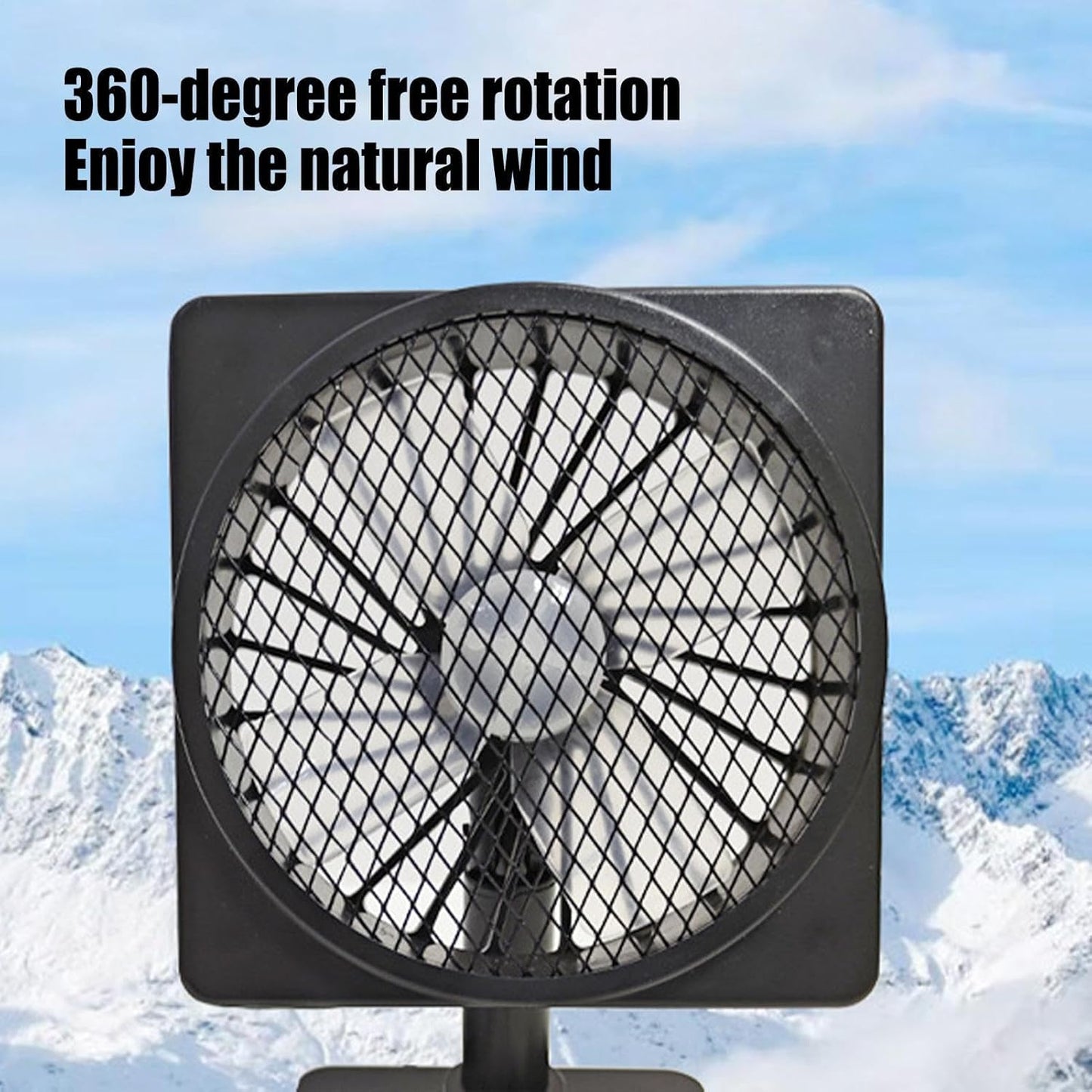12V USB Luftzirkulator Auto Klimaanlagen Kühlventilator mit 360° Rotation (1+1 GRATIS) – Aurovent