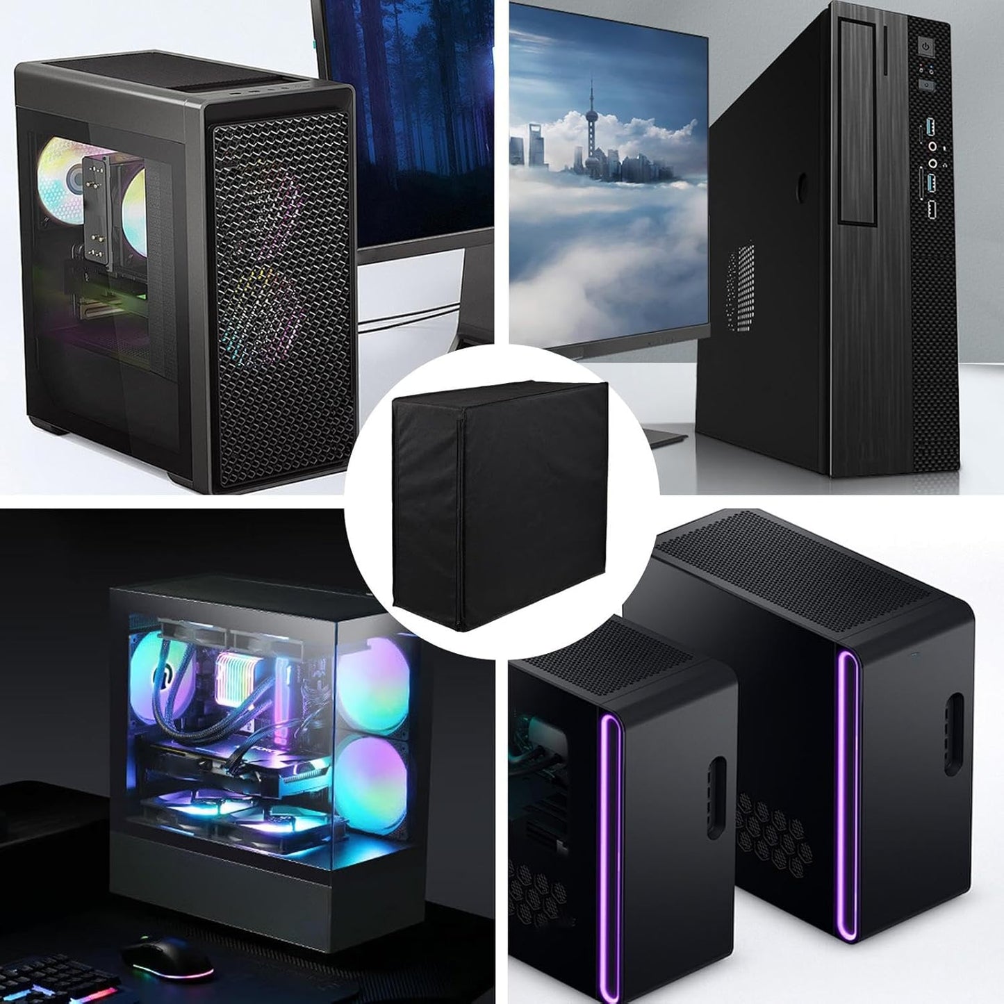 Wasserdichter Computer-CPU-Staubschutz mit Reißverschlüssen – Cylor (1+1 GRATIS)