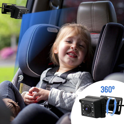 Babymirror mit 1080P Kamera & 4,3'' Bildschirm – Solvian