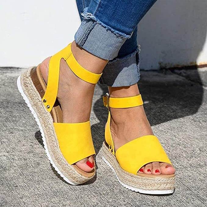 Trendy Damen Espadrille Sommerschuhe – Liv