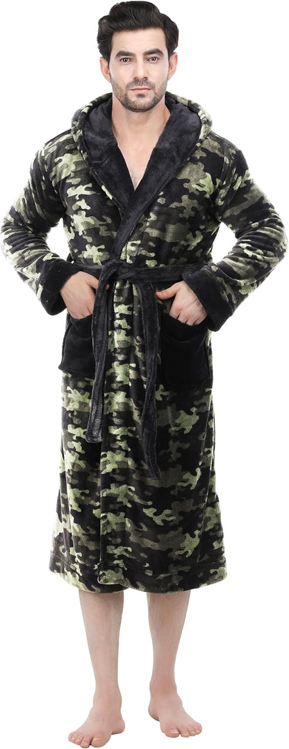 Comfortabele Heren Fleece Badjas - Harry