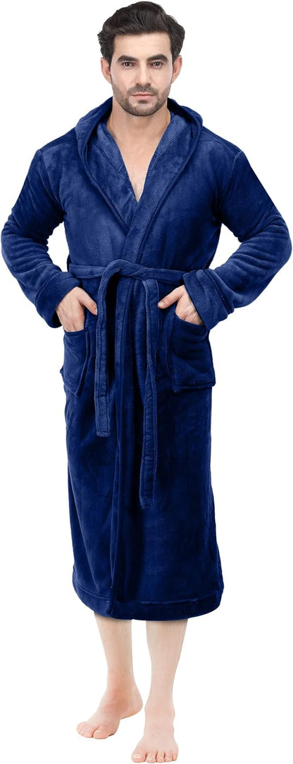 Comfortabele Heren Fleece Badjas - Harry
