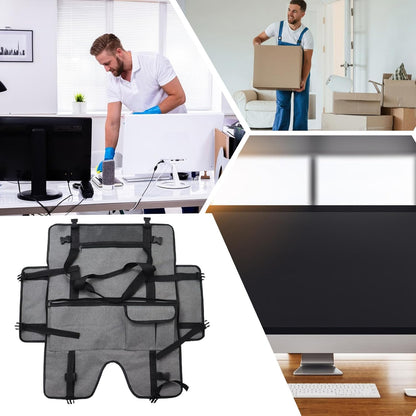 Tragbarer Monitor-Bag – Schutzstaubdichte Bildschirmtasche mit Flanellfutter – Veynor