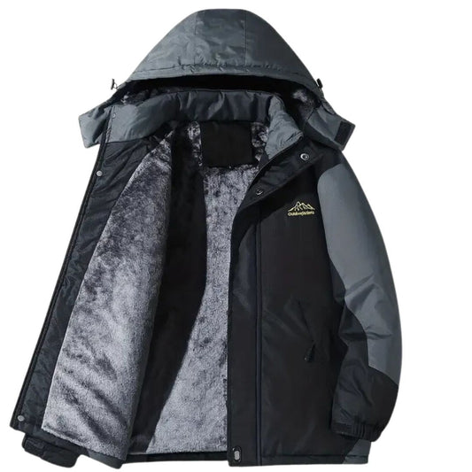 Herren-Outdoorjacke mit Kapuze – Roderik